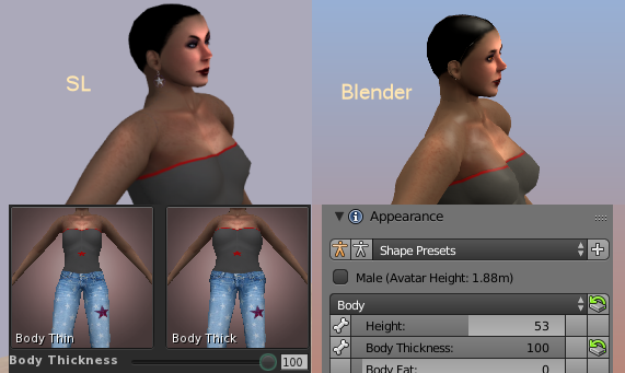 Attach Appearance Sliders